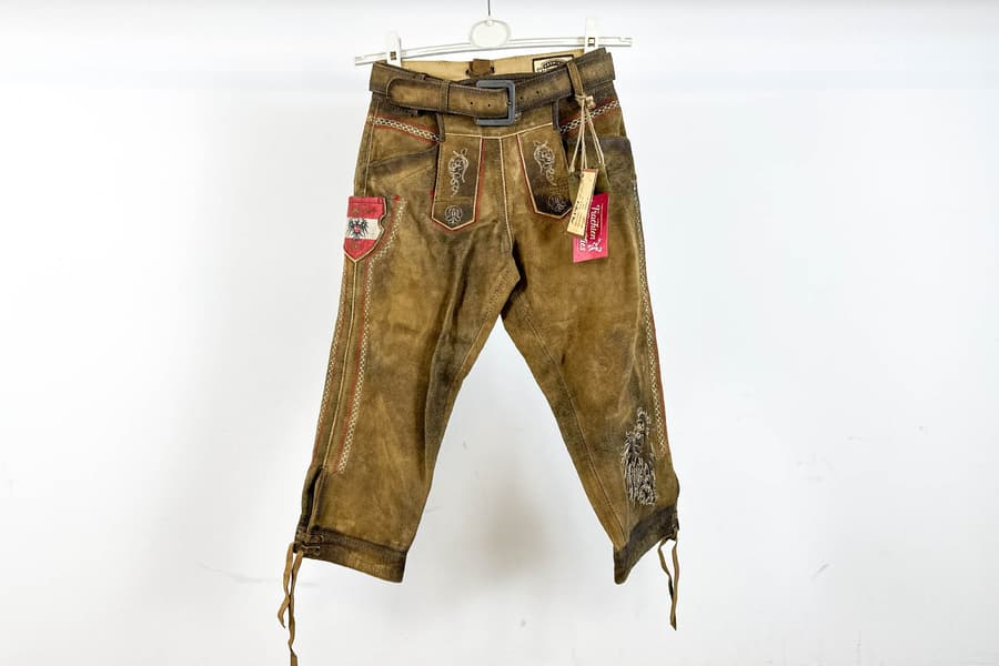 Damen Trachtenlederhose Alpin de Luxe, Gr. 32